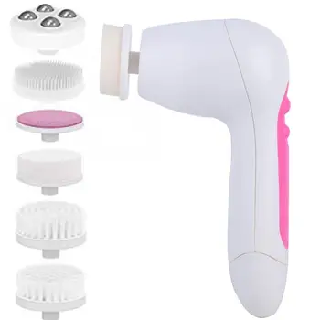 5-in-1 Facial Cleansing Brush Massager Waterproof Electric Beauty Devices Blackhead Removal Face Care Deep Cleaning Brush
5-in-1 Facial Cleansing Brush Massager Waterproof Electric Beauty Devices Blackhead Removal Face Care Deep Cleaning Brush