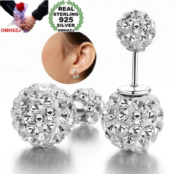 OMHXZJ Wholesale Fashion jewelry Not allergic The starry sky Two drill ball AAA zircon 925 Sterling silver Stud Earrings YS25
OMHXZJ Wholesale Fashion jewelry Not allergic The starry sky Two drill ball AAA zircon 925 Sterling silver Stud Earrings YS25