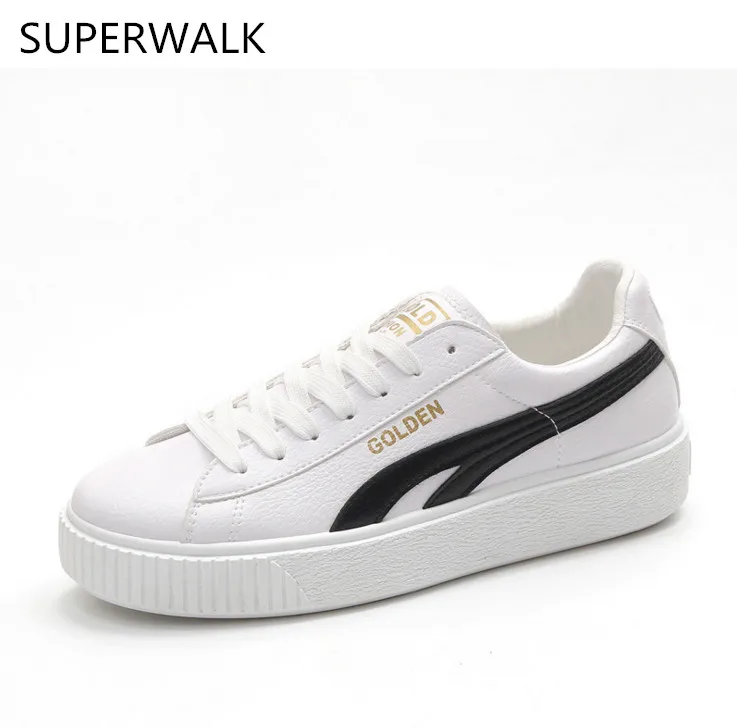 Street in the autumn of 2018 white shoe Korean version of the new Liu Wen with thick soled platform shoes female breathable
Street in the autumn of 2018 white shoe Korean version of the new Liu Wen with thick soled platform shoes female breathable
