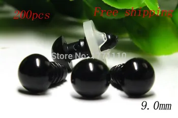Free shipping!!!Wholesale 1000pcs 9mm and 1000pcs 6mm black safety eyes for Emma Lai 
Free shipping!!!Wholesale 1000pcs 9mm and 1000pcs 6mm black safety eyes for Emma Lai