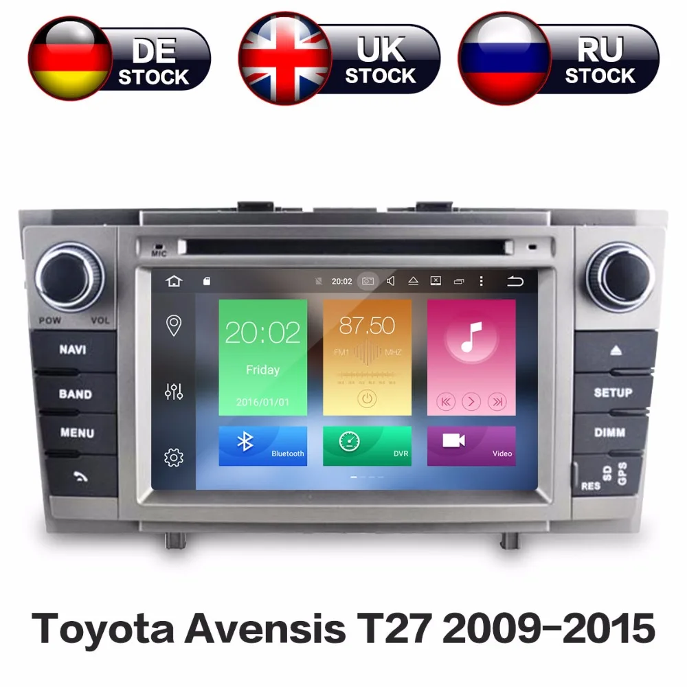 ZWNAV Android 9.0 8 Core RAM 4GB ROM 32GB Car GPS Navigation DVD Player Radio For Toyota Avensis T27 2009-2015
ZWNAV Android 9.0 8 Core RAM 4GB ROM 32GB Car GPS Navigation DVD Player Radio For Toyota Avensis T27 2009-2015