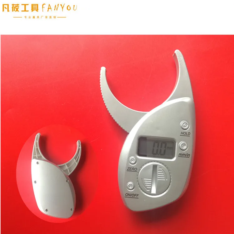 

Personal Body Fat Loss Tester Calculator Caliper Fitness Clip Fat Measurement Tool Slim Chart Skinfold Test Instrumen