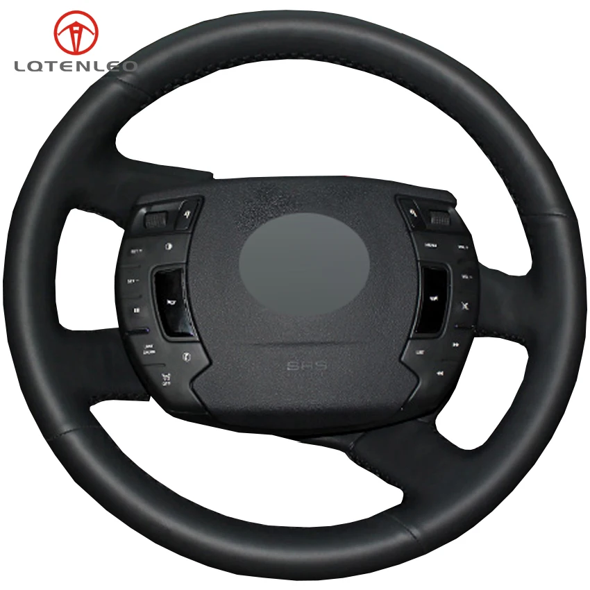 LQTENLEO Black Artificial Leather Hand-stitched Steering Wheel Cover For Citroen C5 2008-2017
LQTENLEO Black Artificial Leather Hand-stitched Steering Wheel Cover For Citroen C5 2008-2017