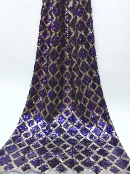 African Lace Fabric 2019 high quality embroidered tulle lace fabric with gold sequins Nigerian french tulle lace fabric Y7
African Lace Fabric 2019 high quality embroidered tulle lace fabric with gold sequins Nigerian french tulle lace fabric Y7