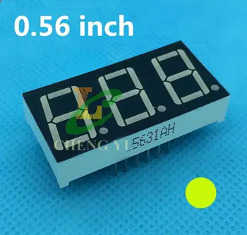 20pcs 0.56" 0.56in green Digital Tube 0.56in. 3 bit LED Display 7 Segment Common cathode
20pcs 0.56" 0.56in green Digital Tube 0.56in. 3 bit LED Display 7 Segment Common cathode
