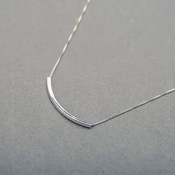 Simple Silver Color Line Necklaces For Women Long Chains Statement Jewelry kolye collares Bijoux Femme
Simple Silver Color Line Necklaces For Women Long Chains Statement Jewelry kolye collares Bijoux Femme