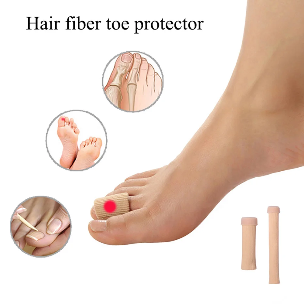 Fabric Gel Tube Cushion Corns Calluses Toe Protector Hallux Valgus Orthopedics Bunion Guard Feet Pain Relief Care can CSV
Fabric Gel Tube Cushion Corns Calluses Toe Protector Hallux Valgus Orthopedics Bunion Guard Feet Pain Relief Care can CSV