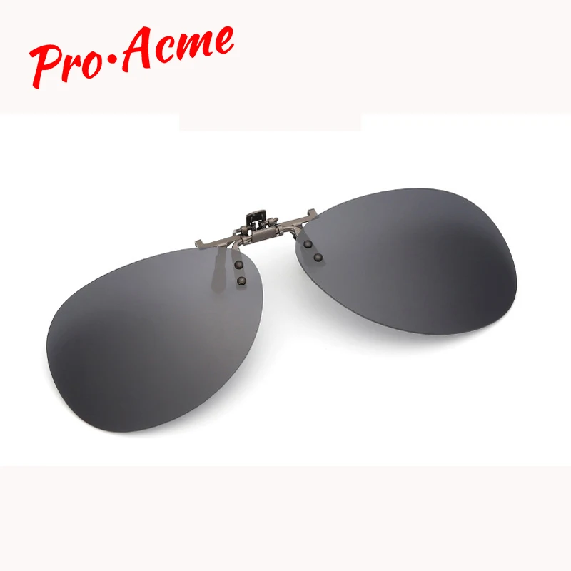 Pro Acme Unisex Polarized Clip On Sunglasses Driving Pilot Sun Glasses Male Anti-UVA UVB for Near-Sighted CC1055
Pro Acme Unisex Polarized Clip On Sunglasses Driving Pilot Sun Glasses Male Anti-UVA UVB for Near-Sighted CC1055