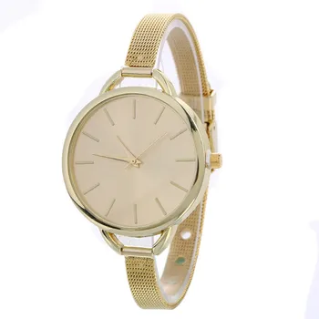 

2020 New Arrival Real Amazon Selling Hot Style Alloy Thin Strap Watch Dial Quartz Wholesale Sell Like Cakes