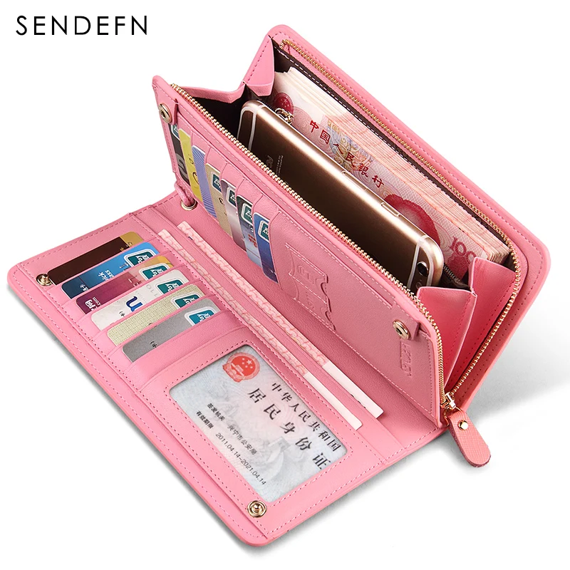 SENDEFN 2018 Fashion Lady Clutch Women Wallet Zipper Split Leather Wallet Female Women Wallets Designers Handbag 5017-6
SENDEFN 2018 Fashion Lady Clutch Women Wallet Zipper Split Leather Wallet Female Women Wallets Designers Handbag 5017-6