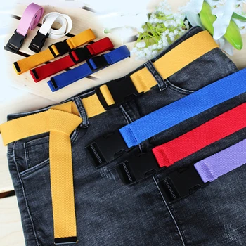 Unisex Solid Color Plain Webbing Cotton Canvas Metal Buckle Belt High Quality Male Luxury Casual Waist Straps
Unisex Solid Color Plain Webbing Cotton Canvas Metal Buckle Belt High Quality Male Luxury Casual Waist Straps