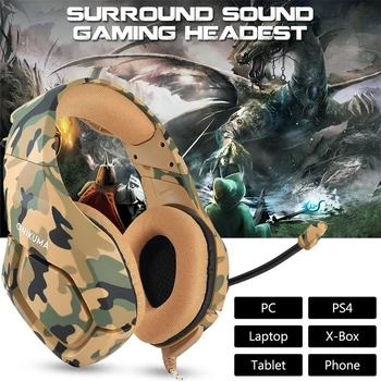 PS4 Headset Bass Gaming Headphones Game Earphone with Mic for XBOX ONE PS4 Series(Slim/Pro) PC Tablet Smartphone PS4 Headphone
PS4 Headset Bass Gaming Headphones Game Earphone with Mic for XBOX ONE PS4 Series(Slim/Pro) PC Tablet Smartphone PS4 Headphone