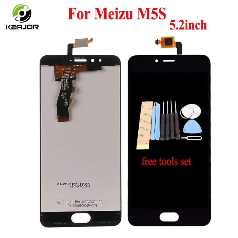 Display For Meizu M5S LCD Touch Screen High Quality Digitizer Assembly Replacement Screen For Meizu M5S 5.2 inches Phone Part
Display For Meizu M5S LCD Touch Screen High Quality Digitizer Assembly Replacement Screen For Meizu M5S 5.2 inches Phone Part