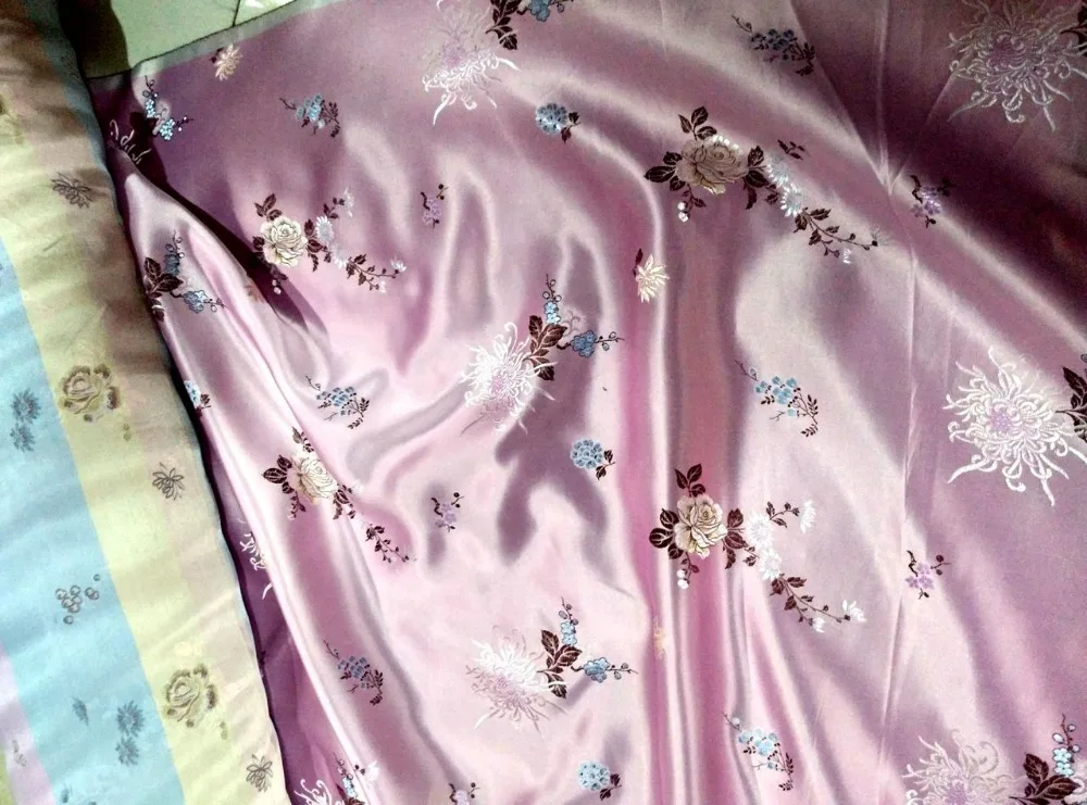 Telas woven damask traditional silk tissu fabric meters cheongsam kimono pink flowers Embroidery textile fabrics Fashion skirts
Telas woven damask traditional silk tissu fabric meters cheongsam kimono pink flowers Embroidery textile fabrics Fashion skirts