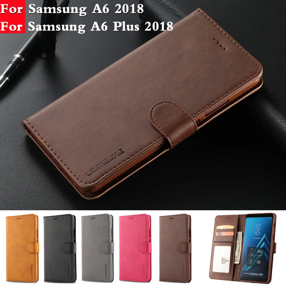 For Coque Samsung Galaxy A6 2018 Case Leather Wallet Phone Case Samsung Galaxy A6 Plus 2018 Case Luxury Flip Leather Cover Funda
For Coque Samsung Galaxy A6 2018 Case Leather Wallet Phone Case Samsung Galaxy A6 Plus 2018 Case Luxury Flip Leather Cover Funda