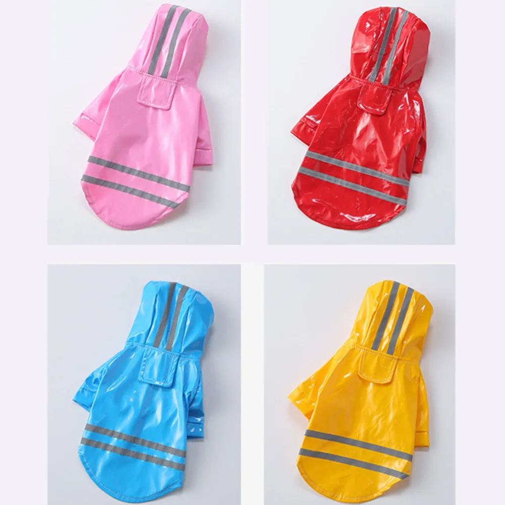 Summer Outdoor Puppy Pet Rain Coat S-XL Hoody Waterproof Jackets Reflective PU Raincoat for Dogs Cats Apparel Clothes Pet Coats
Summer Outdoor Puppy Pet Rain Coat S-XL Hoody Waterproof Jackets Reflective PU Raincoat for Dogs Cats Apparel Clothes Pet Coats