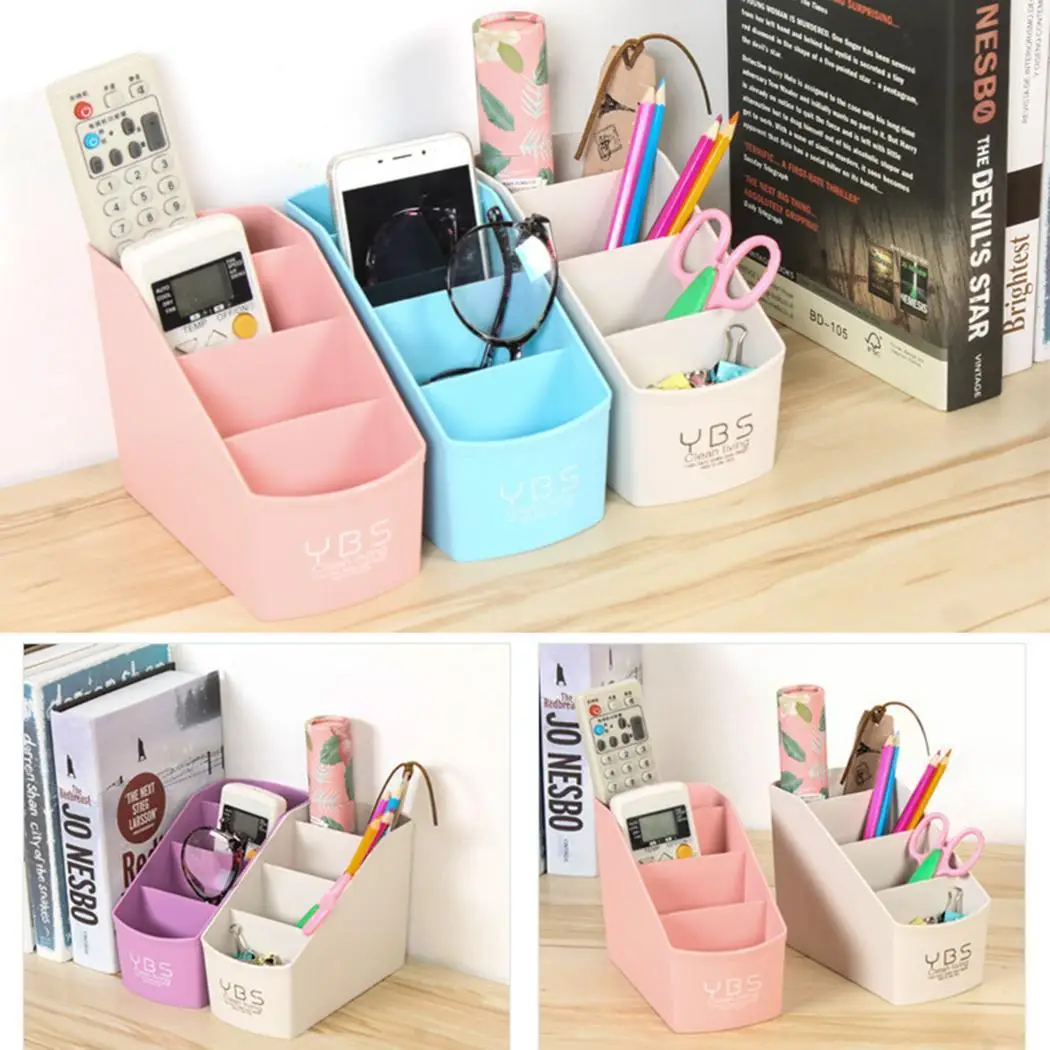 Multi-function 4 Grid Desktop Pen Holder Cosmetic Box Office School Storage Case Clear Plastic Box Desk Pen Pencil Organizer
Multi-function 4 Grid Desktop Pen Holder Cosmetic Box Office School Storage Case Clear Plastic Box Desk Pen Pencil Organizer