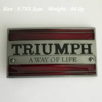 Retail New style TRIUMPH belt buckle for men's Jeans accessories Suitable 4cm Wide Belt 97*55mm 86g Rectangular Metal Spot sales
Retail New style TRIUMPH belt buckle for men's Jeans accessories Suitable 4cm Wide Belt 97*55mm 86g Rectangular Metal Spot sales