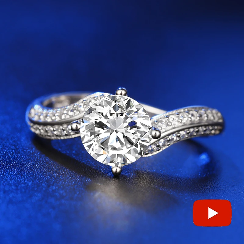 NOT FAKE Round Cut S925 Sterling Silver Ring SONA Diamond solitaire Fine Ring Unique Style Love Wedding Engagement
NOT FAKE Round Cut S925 Sterling Silver Ring SONA Diamond solitaire Fine Ring Unique Style Love Wedding Engagement