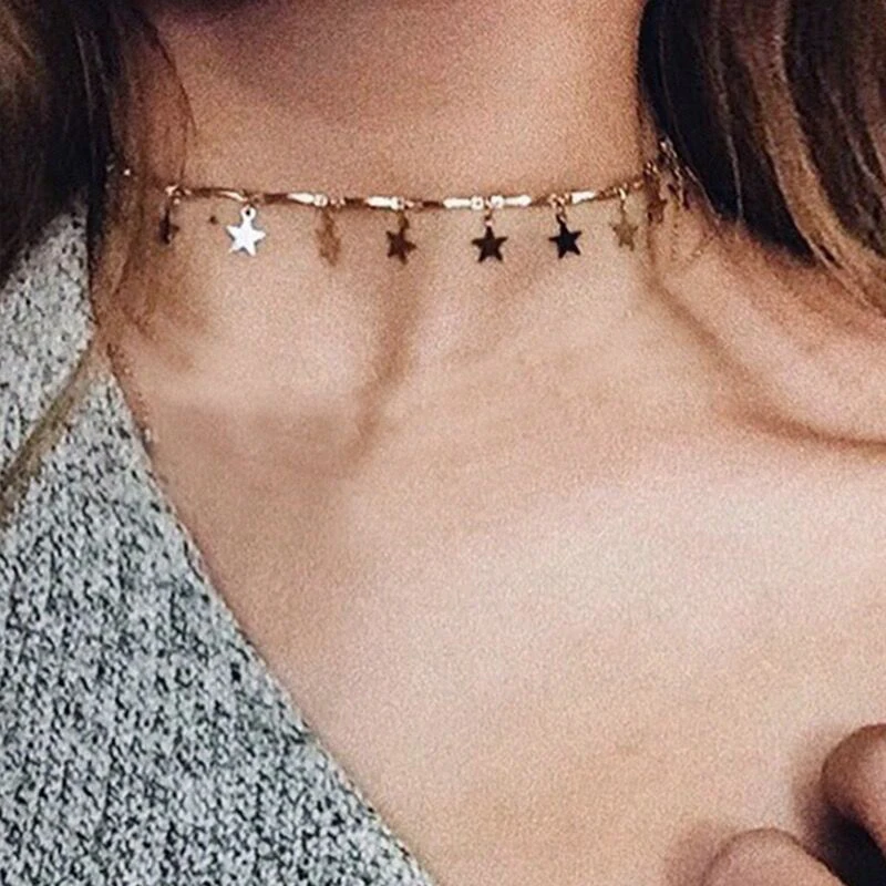 2019 ulzzang harajuku necklace women korean fashion sweet and sexy best friend necklaces vintage metal star pendant chain women
2019 ulzzang harajuku necklace women korean fashion sweet and sexy best friend necklaces vintage metal star pendant chain women