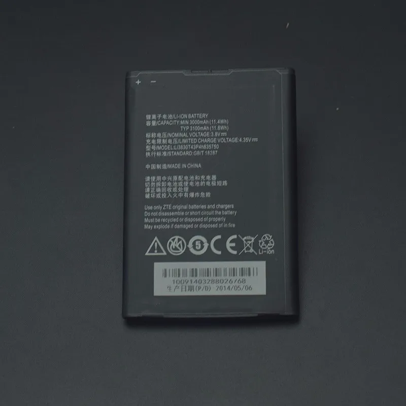 ZTE V5 MAX Battery Large Capacity 3000mAh Li-ion Replacement for N958ST + In Stock | Мобильные телефоны и аксессуары