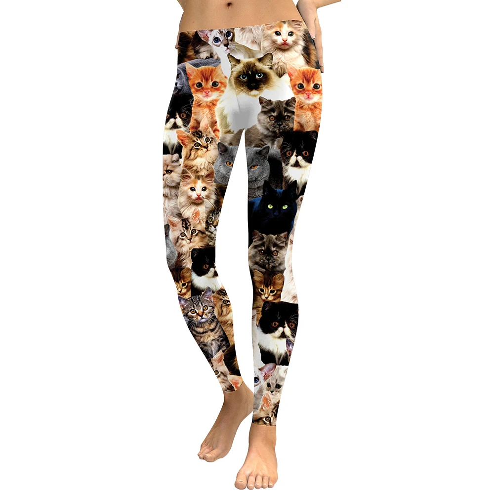Women Leggings High Elastic Skinny Fitness Leggins Cat Printed Funny Work Out Women Pants Legging Trousers
Women Leggings High Elastic Skinny Fitness Leggins Cat Printed Funny Work Out Women Pants Legging Trousers