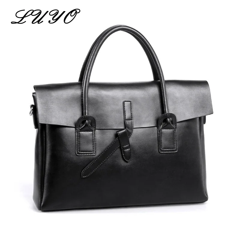 LUYO New Arrival Vintage Genuine Leather Women Function Laptop Briefcase Portfolios Maleta Top-handle Bags Shoulder Bags Female
LUYO New Arrival Vintage Genuine Leather Women Function Laptop Briefcase Portfolios Maleta Top-handle Bags Shoulder Bags Female