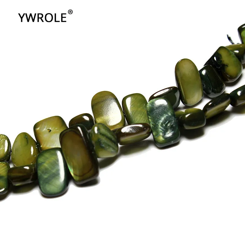 9-16 mm Irregular Dyed Army Green Natural Shell Side Hole Beads For Jewelry Making Strand 34 '' DIY Necklace Bracelet Wholesale
9-16 mm Irregular Dyed Army Green Natural Shell Side Hole Beads For Jewelry Making Strand 34 '' DIY Necklace Bracelet Wholesale