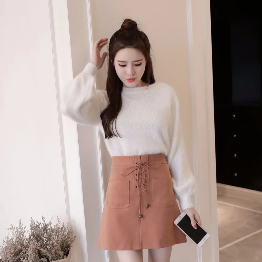 2017 Women New Autumn Winter Sweater Casual O-Neck Pullovers Full Lantern Sleeve Keep Warm Solid Cashmere Loose Sweater S4945
2017 Women New Autumn Winter Sweater Casual O-Neck Pullovers Full Lantern Sleeve Keep Warm Solid Cashmere Loose Sweater S4945
