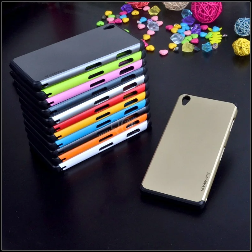 SLIM ARMOR case For Sony Xperia Z4 Z3+ Dual E6533 E6553 Z3 Neo Anti-knock phone bags protective silicone cover + 1x Screen film
SLIM ARMOR case For Sony Xperia Z4 Z3+ Dual E6533 E6553 Z3 Neo Anti-knock phone bags protective silicone cover + 1x Screen film