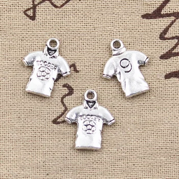 20pcs Charms Soccer Skirt 19x15mm Handmade Pendant Making fit,Vintage Tibetan Bronze Silver color,DIY For Bracelet Necklace
20pcs Charms Soccer Skirt 19x15mm Handmade Pendant Making fit,Vintage Tibetan Bronze Silver color,DIY For Bracelet Necklace