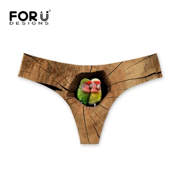 FORUDESIGNS Cute Birds Prints Women Sexy Thongs and G-string Panties Bikinis Intimates Underwear For Ladies Female Tanga Mujer
FORUDESIGNS Cute Birds Prints Women Sexy Thongs and G-string Panties Bikinis Intimates Underwear For Ladies Female Tanga Mujer