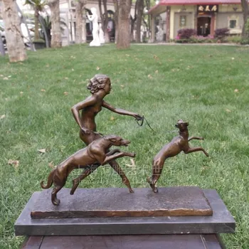 Yes, the dog hound copper sculpture crafts classical decor decoration business gifts Home Furnishing
Yes, the dog hound copper sculpture crafts classical decor decoration business gifts Home Furnishing
