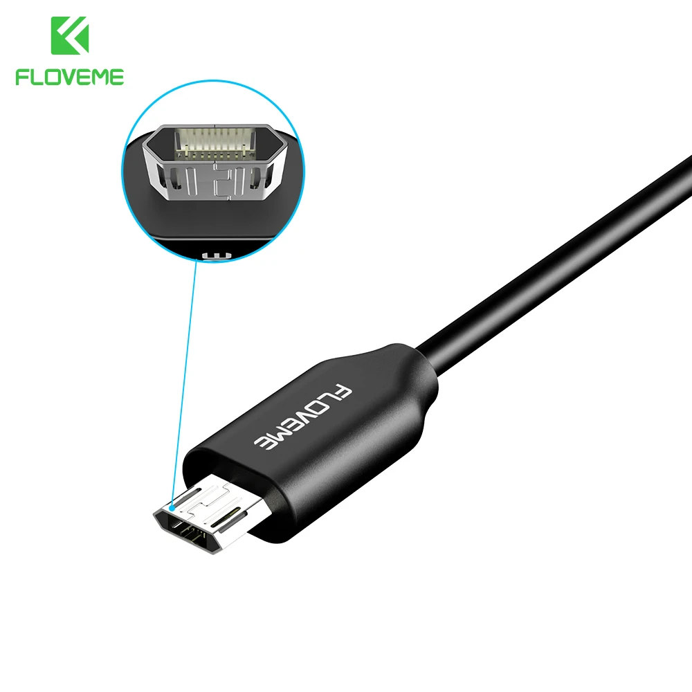 FLOVEME Micro USB кабель для Xiaomi Redmi Note 4x QC3.0 быстрой зарядки samsung адаптер Кабельный трос