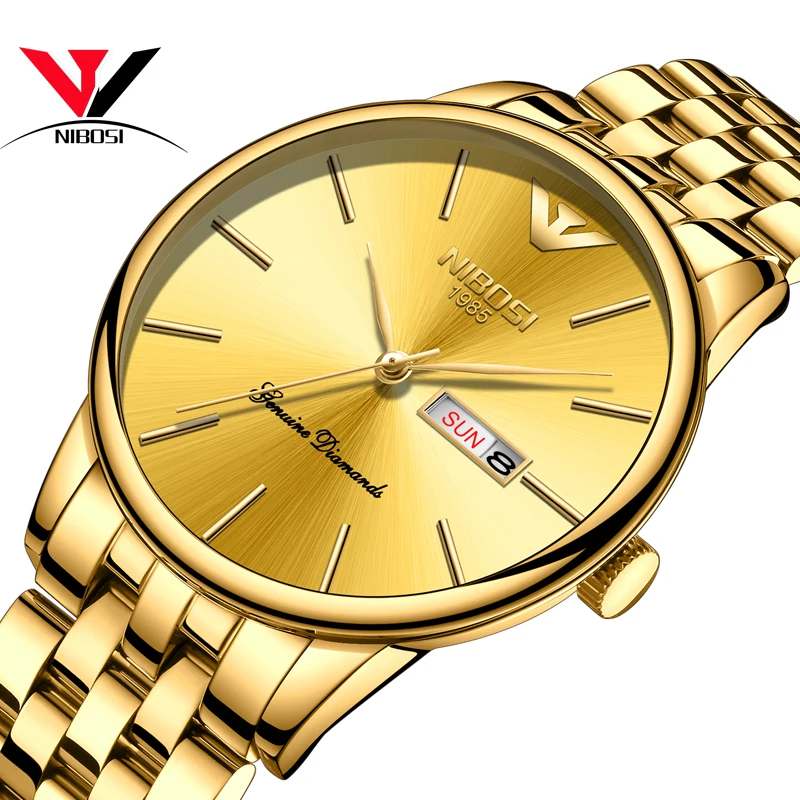 NIBOSI Men Luxury Watch Fashion Sport Simple Quartz Watch Men Full Steel Business Waterproof Clock Men Relogio Masculino
NIBOSI Men Luxury Watch Fashion Sport Simple Quartz Watch Men Full Steel Business Waterproof Clock Men Relogio Masculino