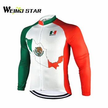 Weimostar Mexico Cycling Jersey Long Sleeve Men Autumn Bike Jersey Jacket Maillot Ciclismo Breathable Bicycle Cycling Clothing
Weimostar Mexico Cycling Jersey Long Sleeve Men Autumn Bike Jersey Jacket Maillot Ciclismo Breathable Bicycle Cycling Clothing