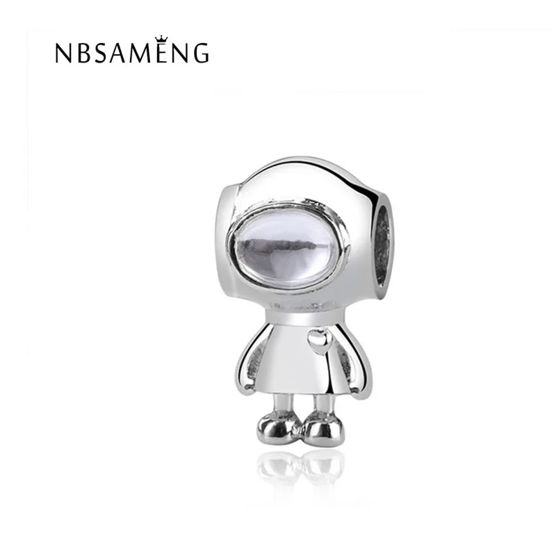 Fashion Silver Plated Charms Bead Robot, astronaut Tommy Fit Pandora Bracelets & Bangles DIY Women
Fashion Silver Plated Charms Bead Robot, astronaut Tommy Fit Pandora Bracelets & Bangles DIY Women