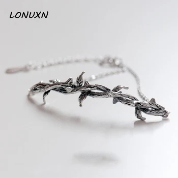 19+3cm genuine Bracelet High Quality High quality punk 925 sterling silver fresh leaves shape Women Jewelry lovers best gift
19+3cm genuine Bracelet High Quality High quality punk 925 sterling silver fresh leaves shape Women Jewelry lovers best gift