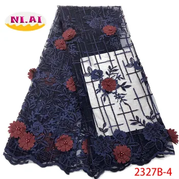 Red Flower Navy Blue Wedding Lace, African Lace Fabric With Pearls, Tulle Lace New Fabric Hot Market MR2327B
Red Flower Navy Blue Wedding Lace, African Lace Fabric With Pearls, Tulle Lace New Fabric Hot Market MR2327B