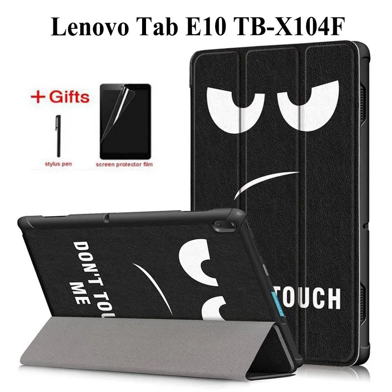 Colorful PU Leather Case for Lenovo Tab E10 E 10 X104 TB-X104F 10.1 inch Funda smart Cover for Lenovo Tab E10 case+film+pen
Colorful PU Leather Case for Lenovo Tab E10 E 10 X104 TB-X104F 10.1 inch Funda smart Cover for Lenovo Tab E10 case+film+pen