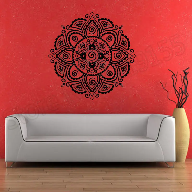 Symbol Mandala Buddhism Hinduism Lotus Stickers home decoration vinyl mural for living room fashion Poster wall sticker ZW32
Symbol Mandala Buddhism Hinduism Lotus Stickers home decoration vinyl mural for living room fashion Poster wall sticker ZW32