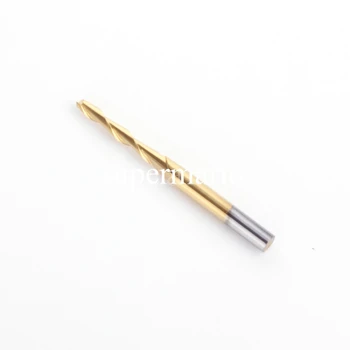 1x 1/8'' Titanium N2 Coated Carbide CNC Double Two Flute Spiral Bits 2mm x 15mm
1x 1/8'' Titanium N2 Coated Carbide CNC Double Two Flute Spiral Bits 2mm x 15mm