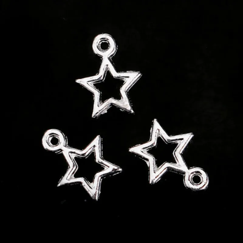 DoreenBeads Zinc Based Alloy Charms Pentagram Star Silver Color For DIY Fashion Pendants Gifts 13mm( 4/8") x 10mm( 3/8"), 20 PCs
DoreenBeads Zinc Based Alloy Charms Pentagram Star Silver Color For DIY Fashion Pendants Gifts 13mm( 4/8") x 10mm( 3/8"), 20 PCs