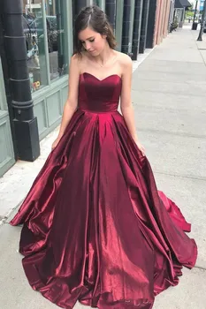 2019 Cheap Burgundy Evening Dresses Sweetheart Simple Long Dresses Evening Wear Party Gowns Formal Dress Special Occasion Dress
2019 Cheap Burgundy Evening Dresses Sweetheart Simple Long Dresses Evening Wear Party Gowns Formal Dress Special Occasion Dress