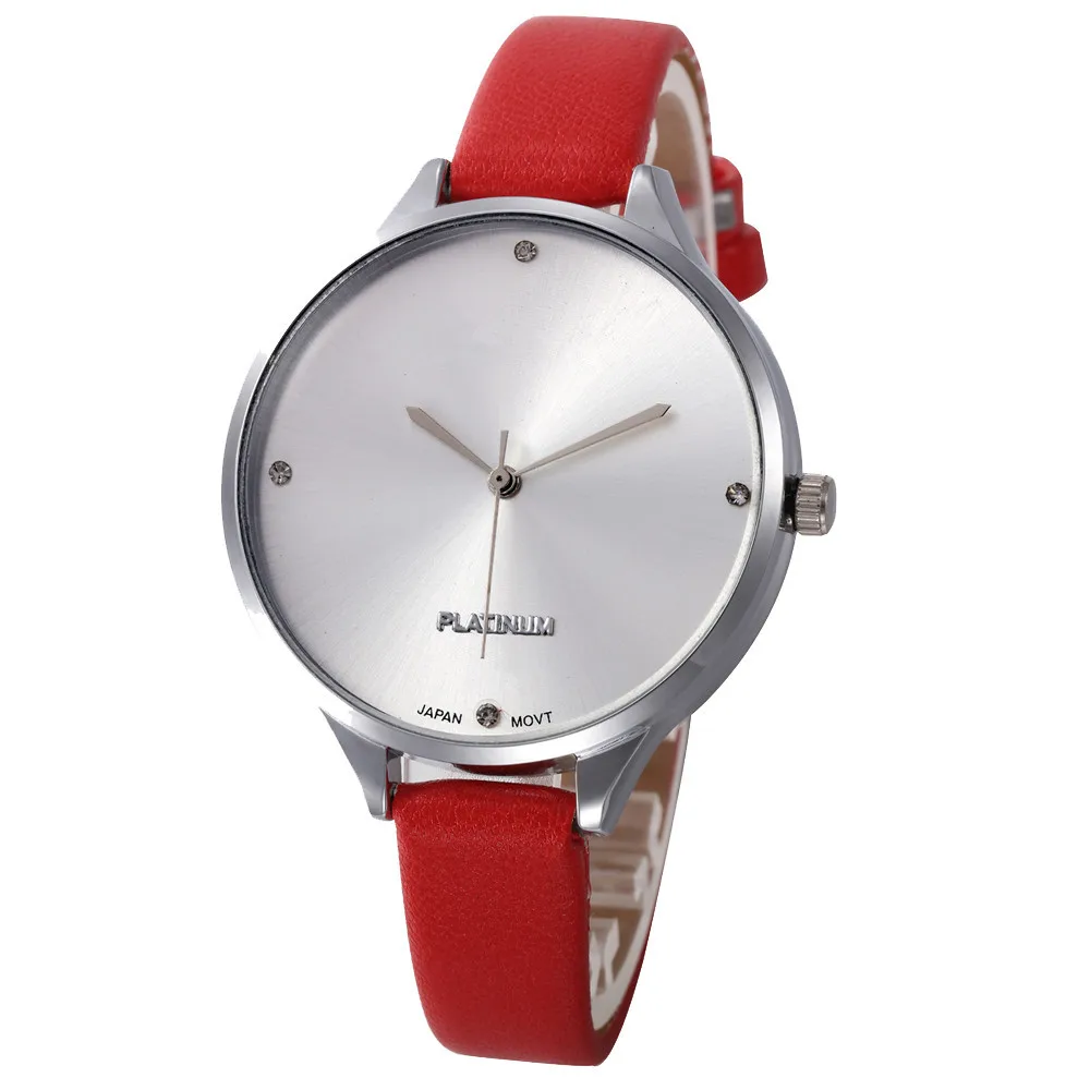 New Watch Women Fashion Faux Leather Analog Quartz Women Watches Simple Designed Ladies Casual Wrist Watch Colck Relogio
New Watch Women Fashion Faux Leather Analog Quartz Women Watches Simple Designed Ladies Casual Wrist Watch Colck Relogio