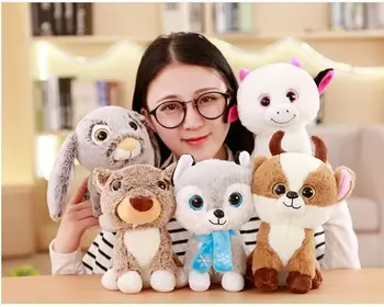 about 23cm cartoon animal cattle, dog,rabbit plush toy soft doll kid's toy Christmas gift h0749
about 23cm cartoon animal cattle, dog,rabbit plush toy soft doll kid's toy Christmas gift h0749