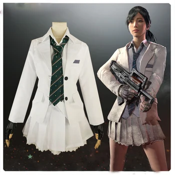 2017 Game PUBG Playerunknown's Battlegrounds Cosplay Costume Halloween Carnival Japanese High School JK Uniforms Custom Made
2017 Game PUBG Playerunknown's Battlegrounds Cosplay Costume Halloween Carnival Japanese High School JK Uniforms Custom Made