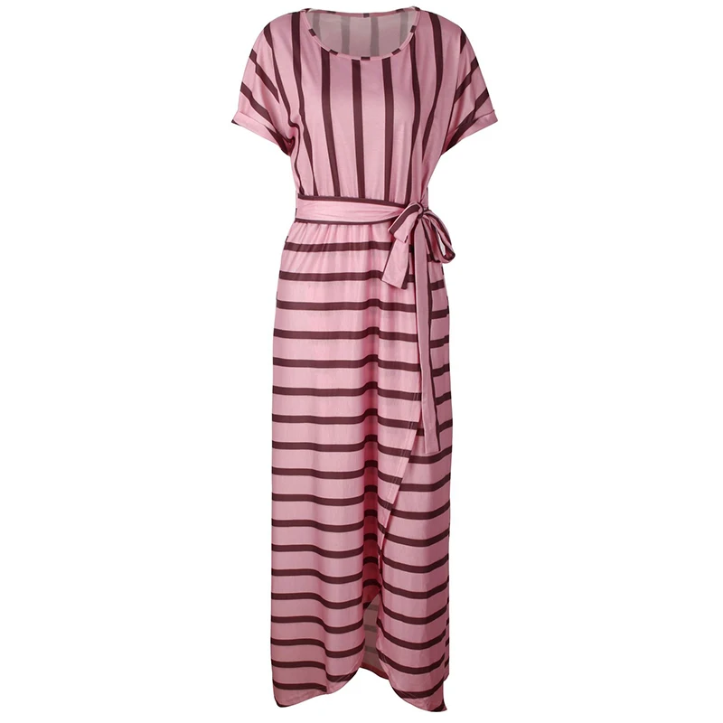 harajuku Fashion Elegant women dresses summer casual Striped Dress O-neck Short Sleeve Sexy Women Long Dresses vestidos verano
harajuku Fashion Elegant women dresses summer casual Striped Dress O-neck Short Sleeve Sexy Women Long Dresses vestidos verano