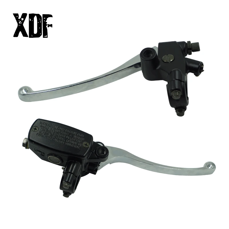 Universal 7/8" 22mm Motorcycle Brake Clutch Master Cylinder Reservoir levers For Honda Yamaha Suzuki 14mm Piston
Universal 7/8" 22mm Motorcycle Brake Clutch Master Cylinder Reservoir levers For Honda Yamaha Suzuki 14mm Piston