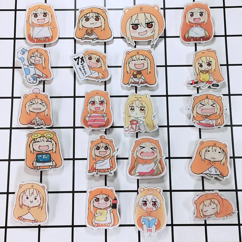 Himouto! Umaru-chan Acrylic Badges Set irregular Icon Doma Umaru Breastpin Brooch Pins Backpack Clothes Decoration Brooches
Himouto! Umaru-chan Acrylic Badges Set irregular Icon Doma Umaru Breastpin Brooch Pins Backpack Clothes Decoration Brooches